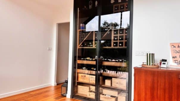 Agencement d'une cave à vins à Gouesnach