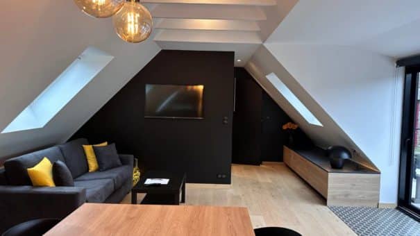 Agencement d'un appartement à Locronan - salon