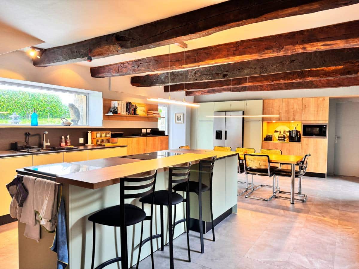 Réalisation d'une cuisine à Pont-Aven
